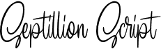 preview image of the Septillion Script font