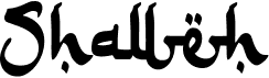 preview image of the Shalleh font