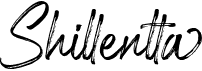 preview image of the Shillentta font
