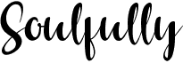 preview image of the Soulfully font