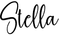 preview image of the Stella font