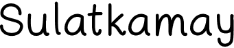 preview image of the Sulatkamay font