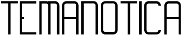 preview image of the Temanotica font
