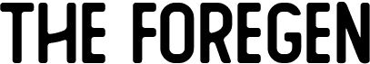preview image of the The Foregen font