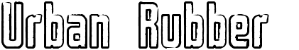 preview image of the Urban Rubber font