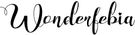 preview image of the Wonderfebia font