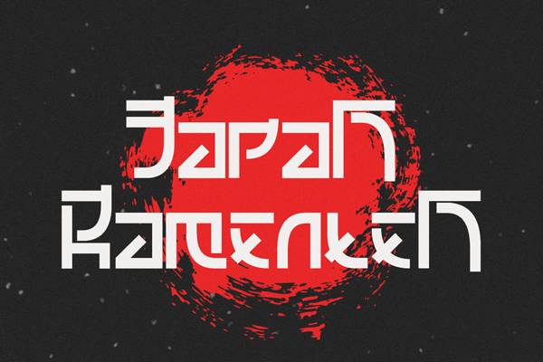 Japanese Font - ActionFonts.com