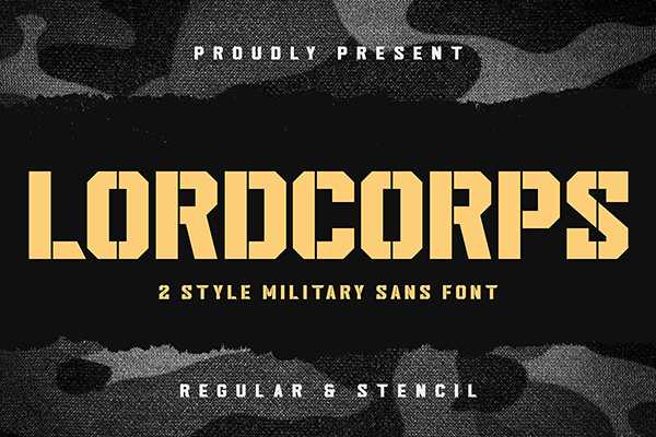 image of the official Military Font Generator